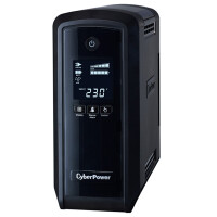 CyberPower Systems CyberPower CP900EPFCLCD - 0,9 kVA - 540 W - 50/60 Hz - 4 ms - Faxen - Modem - Überlastung - Überspannung - Überlastschutz - Kurzschluß