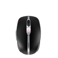 Cherry Mouse MW 9100 Wireless Rechargeable black BT 6 Tasten bis zu 2400 dpi - Maus - 2.400 dpi