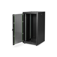 DIGITUS DN-19-22U-6/6-DB - 22HE Netzwerkschrank, Dynamic Basic 1155x600x600 mm, Farbe Schwarz (RAL 9005)