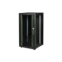 DIGITUS DN-19-22U-6/6-DB - 22HE Netzwerkschrank, Dynamic Basic 1155x600x600 mm, Farbe Schwarz (RAL 9005)