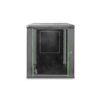 DIGITUS DN-19-16U-6/6-EC-SW - 16HE Wandgehäuse 785x600x600 mm, Farbe Schwarz (RAL 9005)