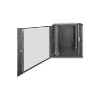 DIGITUS DN-19-16U-6/6-EC-SW - 16HE Wandgehäuse 785x600x600 mm, Farbe Schwarz (RAL 9005)