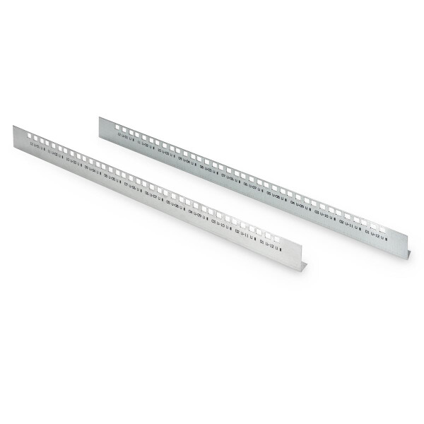 DIGITUS DN-19-MA-WM-EC-12U - 482,6 mm (19")-Profilschienen, 12HE, Wandgehäuse Dynamic Basic, Set = 2 Stk. (links u. rechts)