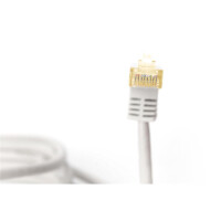 DK-1644-A-10090-5 - CAT 6A S-FTP 90ø abgewinkeltes Patchkabel,Cu, LSZH AWG 26/7,  10 m, 5 Stücke,  Grau
