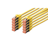DK-1644-050-Y-10 - CAT 6 S-FTP Patchkabel, Cu, LSZH AWG...