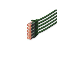 DK-1644-100-G-5 - CAT 6 S-FTP Patchkabel, Cu, LSZH AWG...