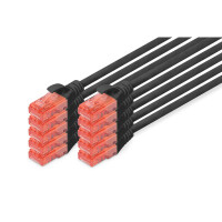 DIGITUS DK-1617-020-BL-10 - CAT 6 U-UTP Patchkabel, Cu,...