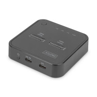 DIGITUS DA-71545 - NVMe Klonstation USB3.1 Gen2 Typ-C NVMe M.2 SSD Gehäuse