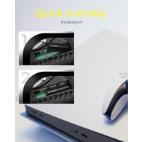 ICY BOX Kühlkoerper M.2 SSD für PlayStation 5