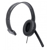 Manhattan Mono USB-Headset - Ohrumschlie&szlig;endes...