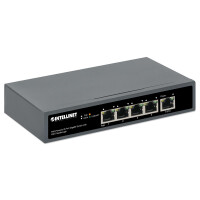 IC Intracom 4-Port Gigabit+1GE PD High PoE Switch