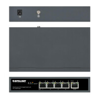 IC Intracom 4-Port Gigabit+1GE PD High PoE Switch