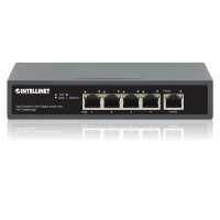 IC Intracom 4-Port Gigabit+1GE PD High PoE Switch