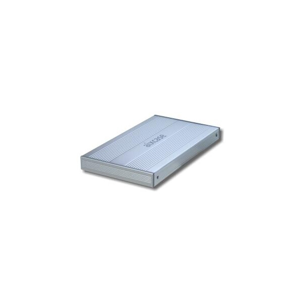 Aixcase AIX-SUB2S - Silber - Laufwerks-Gehäuse 2,5 " - PC-/Server Netzteil - USB 2.0 Serial ATA