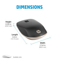 HP 410 Slim Black Bluetooth Mouse P