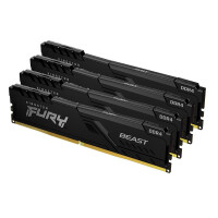 Kingston Fury Beast - DDR4 - Kit - 128 GB 4 x 32 GB - 128 GB - DDR4