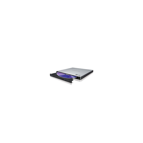 LG GP57ES40 - Silber - Ablage - Desktop / Notebook - DVD Super Multi - USB 2.0 - CD-DA,CD-R,CD-ROM,CD-RW,DVD+R,DVD+R DL,DVD+RW,DVD-R,DVD-R DL,DVD-RAM,DVD-ROM,DVD-RW