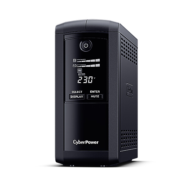 CyberPower Systems CyberPower VP1000EILCD - Line-Interaktiv - 1000 VA - 550 W - Sine - 167 V - 295 V