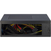 Inter-Tech JX-500 - Mini Tower - PC - Schwarz - ITX - 4,5 cm - CE - RoHS