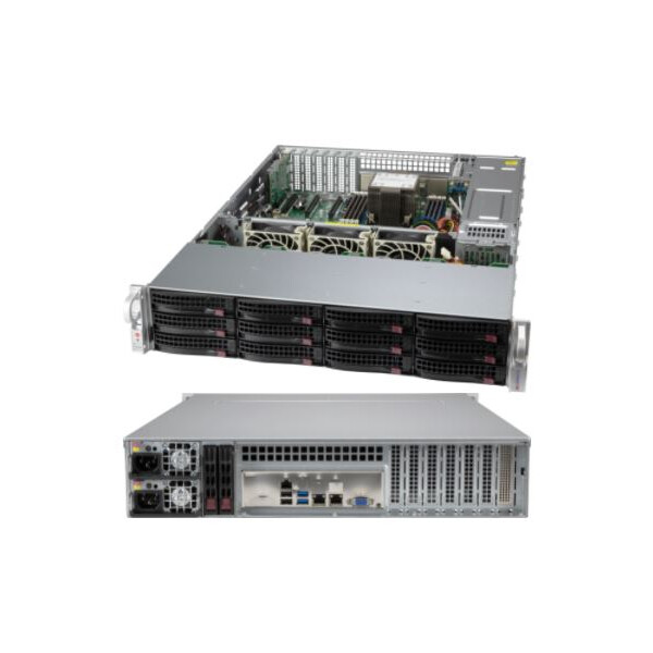 Supermicro CSE-826BAC12-R802LPB