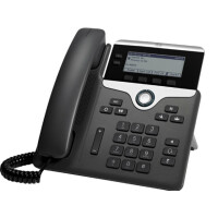 Cisco 7811 - IP-Telefon - Schwarz - Silber -...