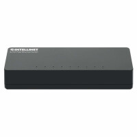 IC Intracom 8-Port Fast Ethernet Switch Desktop-Format Kunststoffgehäuse IEEE 802.3az Energy - Switch - 8-Port