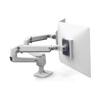 Ergotron LX Dual Side-by-Side Arm - Befestigungskit - Aluminium, haltbarer Stahl
