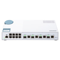 QNAP QSW-M408-4C - Managed - L2 - Gigabit Ethernet (10/100/1000) - Vollduplex