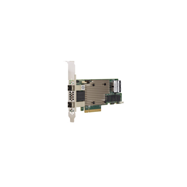BROADCOM MegaRAID 9480-8i8e - SAS - SATA - PCI Express x8 - 12 Gbit/s - 2096 MB - DDR4 - SAS3516