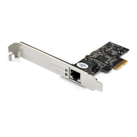 StarTech.com 2,5 Gbit/s 2,5 GBASE-T PCIe-Netzwerkkarte - Eingebaut - Verkabelt - PCI Express - Ethernet - 2500 Mbit/s - Schwarz