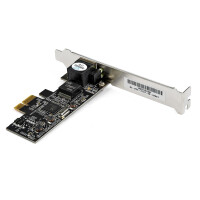 StarTech.com 2,5 Gbit/s 2,5 GBASE-T PCIe-Netzwerkkarte - Eingebaut - Verkabelt - PCI Express - Ethernet - 2500 Mbit/s - Schwarz