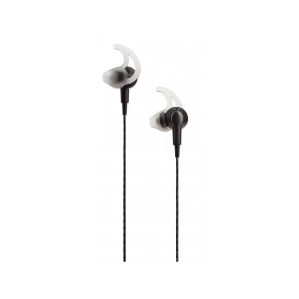 Manhattan 179607 cuffia e auricolare Connettore 3.5 mm Nero (EARPHONES WITH INLINE MIC- - NOISE ISOLATING SECURE FIT PROMO)