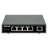 IC Intracom 5-Port Gigabit PoE+ Switch 62W - Switch - 1 Gbps