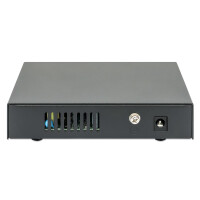 IC Intracom 5-Port Gigabit PoE+ Switch 62W - Switch - 1 Gbps