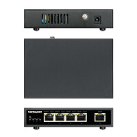 IC Intracom 5-Port Gigabit PoE+ Switch 62W - Switch - 1 Gbps