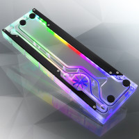 RAIJINTEK ACHERON 360 RBW Distro Plate - Acryl D-RGB