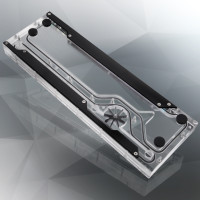 RAIJINTEK ACHERON 360 RBW Distro Plate - Acryl D-RGB