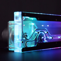 RAIJINTEK ACHERON 360 RBW Distro Plate - Acryl D-RGB