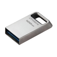 Kingston 128GB DT Micro USB 3.2 200MB/s Metal Gen 1 - USB-Stick - 128 GB