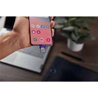 Kingston 128GB DT MICRODUO 3C 200MB/s DUAL USB-A+ USB-C - USB-Stick - 128 GB