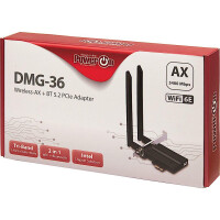 Inter-Tech PowerOn DMG-36 Wi-Fi 6E PCIe Adapter