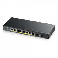 ZyXEL Switch GS1900-8HP 8x Gigabit PoE Ports smart managed lüfterlos L2 - Switch - 1 Gbps