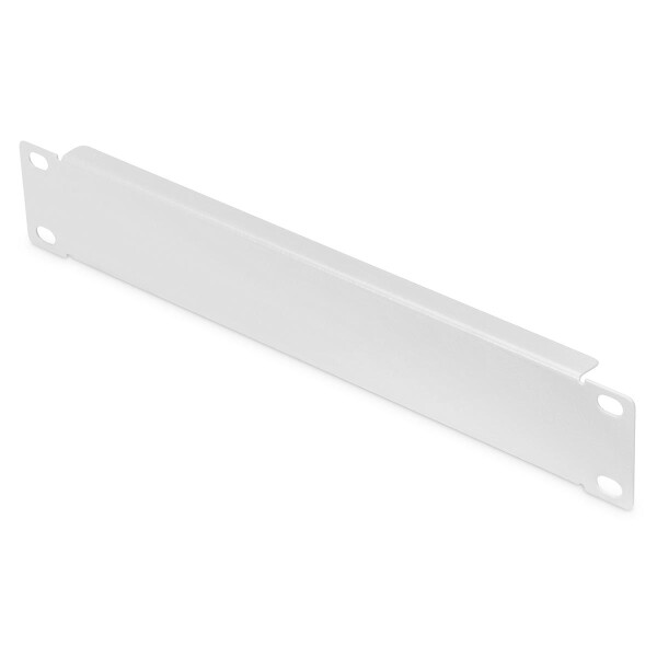 DIGITUS DN-10-BPN-01 - 1HE Blindabdeckplatte, 10 Zoll 45 x 255 x 10 mm, grau (RAL 7035)