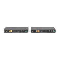 DIGITUS DS-55508 - HDBaseT HDMI Extender Set, 150 m 4K/60Hz, 18 Gbps, YUV 4:4:4, HDR