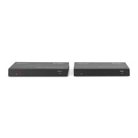 DIGITUS DS-55508 - HDBaseT HDMI Extender Set, 150 m 4K/60Hz, 18 Gbps, YUV 4:4:4, HDR