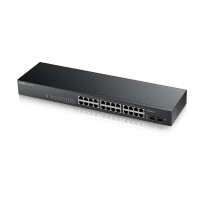 ZyXEL Switch GS1900-24 24x Gigabit Ports 2x SFP smart managed l&uuml;fterlos L2 - Switch - 1 Gbps