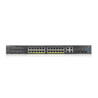 ZyXEL GS2220-28HP-EU0101F - Managed - L2 - Gigabit Ethernet (10/100/1000) - Power over Ethernet (PoE) - Rack-Einbau