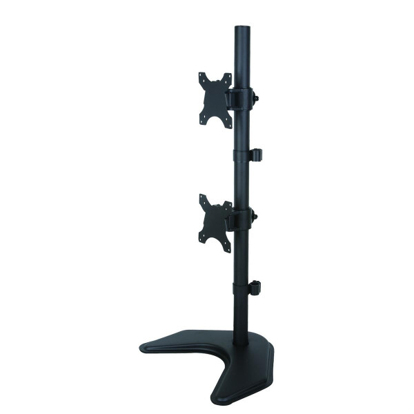 Techly Schreibtischhalterung für 2 LCD TV LED 13"-27", mit Standfuß
