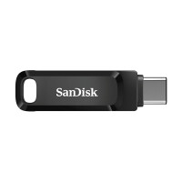 SanDisk Ultra Dual Drive Go - 32 GB - USB Type-A / USB Type-C - 3.2 Gen 1 (3.1 Gen 1) - 150 MB/s - Drehring - Schwarz