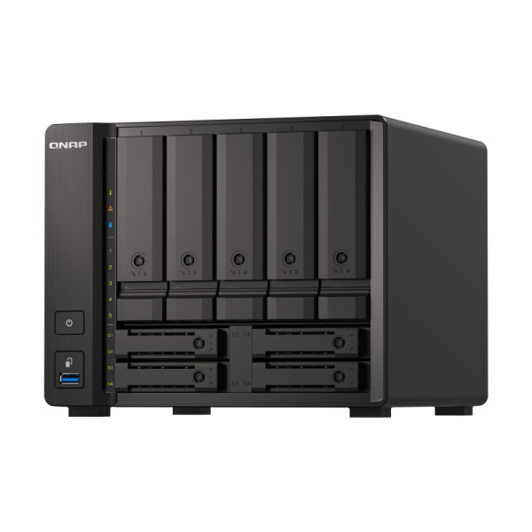 QNAP TS-H973AX-32G - NAS - Tower - AMD Ryzen - V1500B - Schwarz